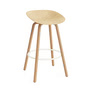 Normann Copenhagen - Mat Barhocker 75 cm, hemp / cream