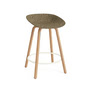 Normann Copenhagen - Mat Barhocker 65 cm, seaweed / cream