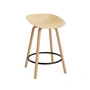 Normann Copenhagen - Mat Barhocker 65 cm, hemp / schwarz