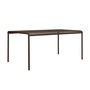 Ferm Living - Dapple Gartenesstisch, 160 x 90 cm, dark chocolate