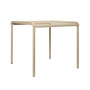 Ferm Living - Dapple Gartenesstisch, 80 x 80 cm, cashmere