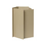 Ferm Living - Fragma Pflanztopf, Ø 27,5 x H 39 cm, cashmere