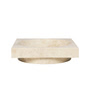 Ferm Living - Hew Dekoschale, H 7 cm, Travertin