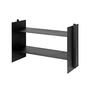 Ferm Living - Lager Standregal niedrig, schwarz