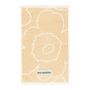 Marimekko - Piirto Unikko Gästehandtuch, 30 x 50 cm, straw / off-white