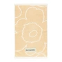 Marimekko - Piirto Unikko Gästehandtuch, 30 x 50 cm, straw / off-white