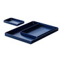 Nichba Design - Tablett, blau (3er-Set)