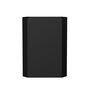 Nichba Design - Papiereimer für die Wand, 48 L, schwarz