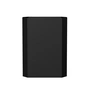Nichba Design - Papiereimer für die Wand, 48 L, schwarz