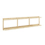 Karup Design - Groove Wandregal, Wide, H 47,5 x 192 cm, Kiefer natur