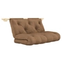 Karup - Hooked 135 Sofabett inkl. Bravo Matratze 135 x 200 cm, mocca