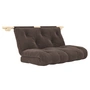 Karup - Hooked 135 Sofabett inkl. Bravo Matratze 135 x 200 cm, chocolate