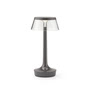 Flos - Bon jour Unplugged Akku-Tischleuchte, Color Tune, storm grey