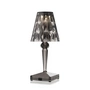 Kartell - Battery Akku-Tischleuchte H 30 cm, rauch