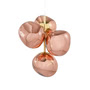 Tom Dixon - Melt Mini LED Kronleuchter, kupfer / gold