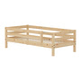 Flexa - Classic Einzelbett mit Rausfallschutz, 90 x 200 cm, Kiefer natur
