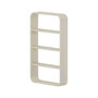 Flexa - Nova Wandregal, 50 x 83 cm, cream