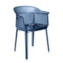 Kartell - Papyrus Armlehnstuhl, puderblau