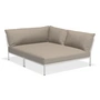 HOUE - Level 2 Cozy Sofa, rechts, muted white / ash