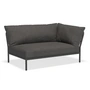 HOUE - Level 2 Sofa, rechts, dark grey / dark grey basic