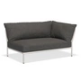 HOUE - Level 2 Sofa, rechts, muted white / dark grey basic