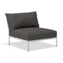 HOUE - Level 2 Stuhl, muted white / dark grey basic