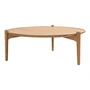 Design House Stockholm - Aria Beistelltisch high, Ø 90 x 42,5 cm, Eiche