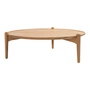 Design House Stockholm - Aria Beistelltisch low, Ø 50 x 37 cm, Eiche