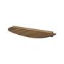 Andersen Furniture - Wandablage, Esche geräuchert / geölt / 59 x 25 cm