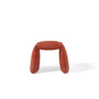 nanimarquina - Folded Bank, small, 60 x 45 cm, safranrot