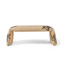 nanimarquina - Folded Bank, large, 120 x 45 cm, flowers