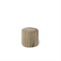 nanimarquina - Wabisabi Pouf, Ø 40 x H 43 cm, small, knochenweiß