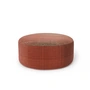 nanimarquina - Shade 1A Outdoor-Pouf, large, Ø 90 x 40 cm, rot