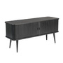 Zuiver - Barbier Sideboard mit Schiebetüren, schwarz