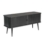 Zuiver - Barbier Sideboard mit Schiebetüren, schwarz