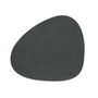 Lind DNA - Tischset Curve M, 31 x 35 cm, Hippo schwarz-anthrazit