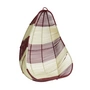Acapulco Design - Acapulco Hängestuhl, CDMX_2, eggshell / burgundy red