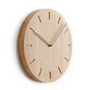 applicata - Watch:Out Wanduhr, Eiche natur / grau