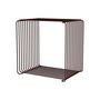 Montana - Panton Wire Regal / Beistelltisch 25,7 cm, schwarz-rot