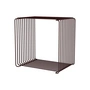 Montana - Panton Wire Regal / Beistelltisch 25,7 cm, schwarz-rot
