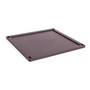 HAY - Colour Crate Square Deckel L, Kunststoff, bordeaux