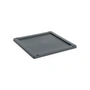 HAY - Colour Crate Square/ Cube Deckel M, Kunststoff, charcoal