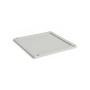 HAY - Colour Crate Square/ Cube Deckel M, Kunststoff, grau