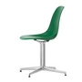 Vitra - Eames Plastic Side Chair DSL RE, poliert / smaragd (Filzgleiter basic dark)
