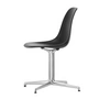 Vitra - Eames Plastic Side Chair DSL RE, poliert / tiefschwarz (Filzgleiter basic dark)