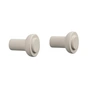 Zone Denmark - Sensu Garderobenhaken Ø 2,5 cm, sand (2er-Set)