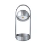 Frandsen - Ball Portable Akku-Tischleuchte (LED), Aluminium gebürstet