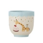 Bloomingville Mini - Celebrate Becher, Ø 7,5 cm, blau