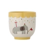 Bloomingville Mini - Celebrate Becher, Ø 7,5 cm, gelb