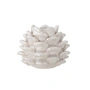 Bloomingville - Pine Kerzenhalter, Ø 10 x H 8 cm, weiß